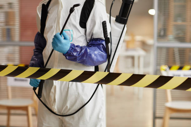 Professional Crime Scene Cleanup technician working in Blair, WI